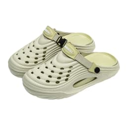 Soft Thick Bottom Clogs Shoes Men Summer 2026 Breathable Hollow Out Quick Dry Outdoor Slippers Non Slip Couple Beach Slippers