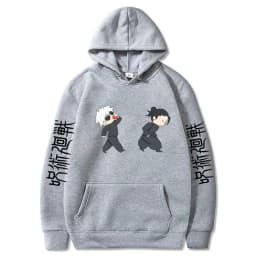 Japanese Manga Spell: Battle of Gojo Wu, Surrounding Spring and Autumn Men's Fashion and Leisure Versatile Hoodie