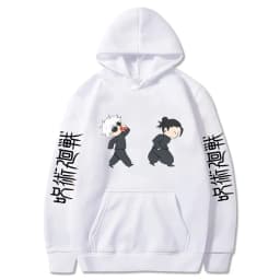Japanese Manga Spell: Battle of Gojo Wu, Surrounding Spring and Autumn Men's Fashion and Leisure Versatile Hoodie