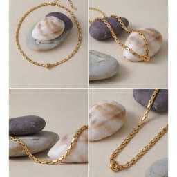 Yhpup New Arrivals Stainless Steel High Quality Metal Chain Necklace Waterproof PVD Plated Popular Casual Attractive Jewelry