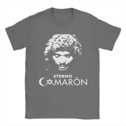 New 2026 Camarons De La Isla Flamenco Singer T Shirts for Pure Cotton T-Shirts Island Shrimp Tee Shirt Clothes Graphic Printed