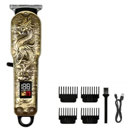 Cordless Hair Clipper for Men Rechargeable Professional T-Blade Trimmer Kit with Li-ion Battery Home Haircut & Beard Styling Set