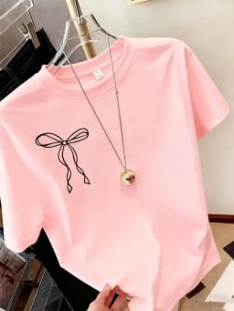 Women'S T-Shirts Vintage Funny Print Summer Fit Casual Crew Neck Tops Retro Style Novelty Humor Humorous Sarcastic Meme