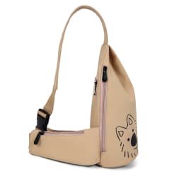 Cartoon Chest Sling Bag for Women – Small Crossbody Daypack for Travel Sport & Casual Everyday Use