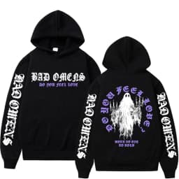 Bad Omens Do You Feel Love Ghost Hoodies Men Women Harajuku Casual Long Sleeve Sweatshirt Aesthetic Streetwear Graphic Pullovers