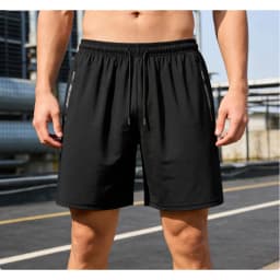 Men's Quick Dry Running Shorts | Lightweight Athletic Shorts with Zipper Pockets | Breathable Sports Shorts for Gym, Workout, Su
