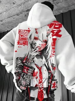 Japanese anime 3D Printing Hoodies Men Women Fashion Hip Hop Oversized Long sleeve Hoodie Sweatshirts Tracksuits Man Clothing