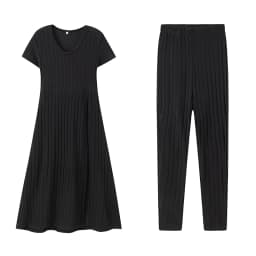 European American Fashion Casual Long Skirt Pants Set Short-Sleeved Slit Design for Spring Autumn Seasons Hot Selling