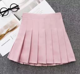 Pink Summer Children's Skirt With Shorts Spring Korea Style Clothes A Line High Waist Mini Dress Black Pleated Skirt for Girl