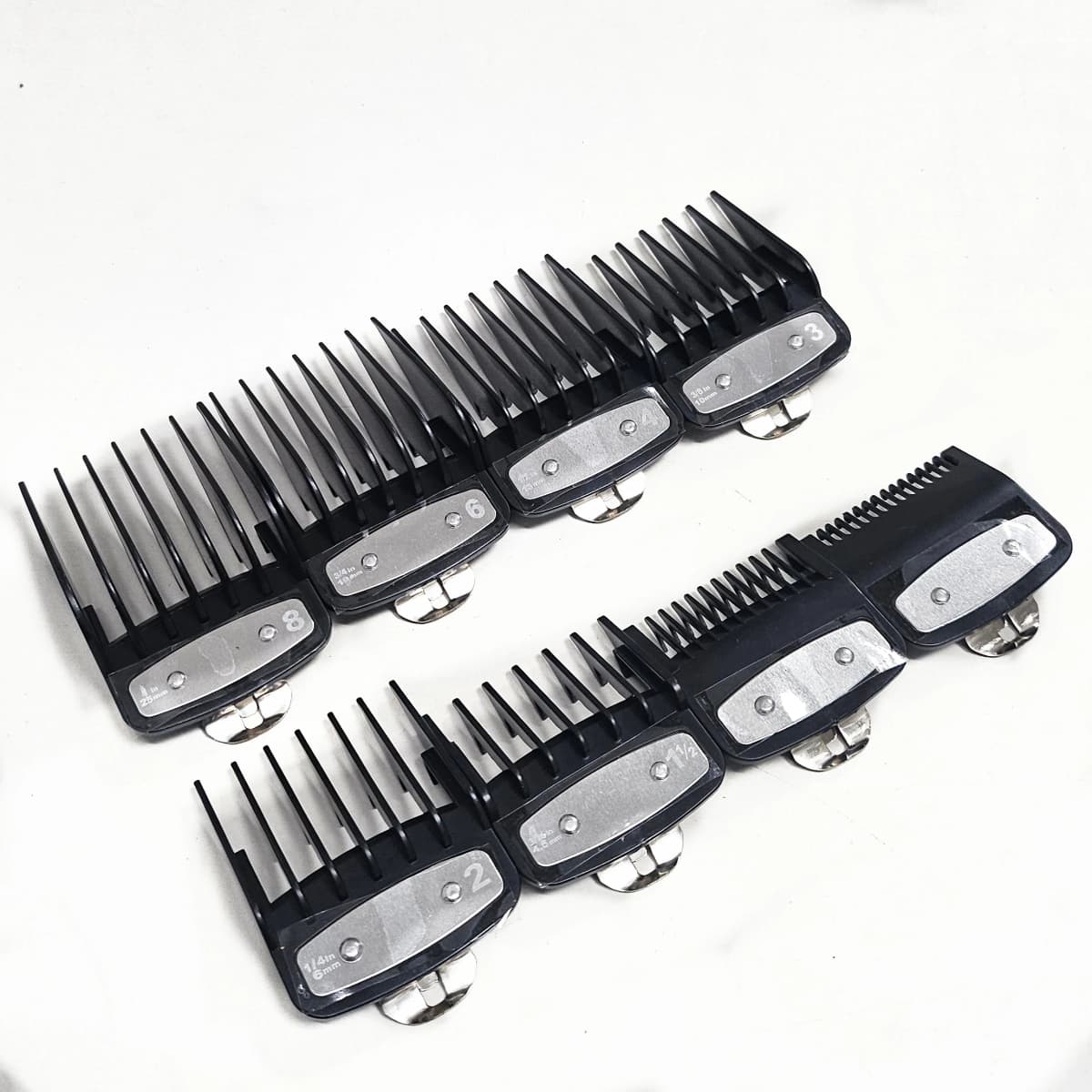 Replacement Metal Guide Guards Comb Attachment Compatible with Many Kemei/VGR/Wmark and Other Brand Clipper