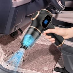 TINSOL Wireless Vacuum Cleaner Dual Use for Home and Car High Power Home Appliance With Display Screen Carpet Sofa Car Cleaner