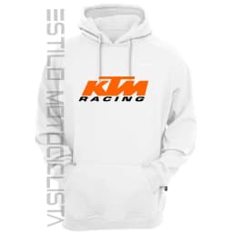 KTM RACING Moto casaco canguru com bolso masculino e feminino