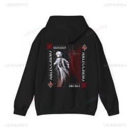 Arlecchino Genshin Impact Man Shirt Anime Fan Clothing Cosplay Pullover Cute Anime Merch Sweatshirt Otaku Apparel Gaming Hoodie