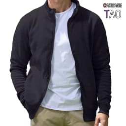 Men's Full Zip Hooded Sweatshirt Casual Solid Color Long Sleeve Cardigan Lightweight Spring Hoodie Modern Streetwear Jacket