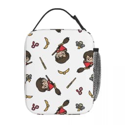 Insulated Lunch Box Harries Movie P-Potters Magic World Merch Storage Food Box New Arrival Thermal Cooler Lunch Box For Picnic