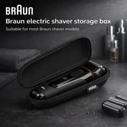 Braun Electric Shaver Storage Box Applicable Model: 330S 3020S 5090CC CT6cc WF1S 720s 7867cc 9030s 9040s 9050cc 340s Travel Box