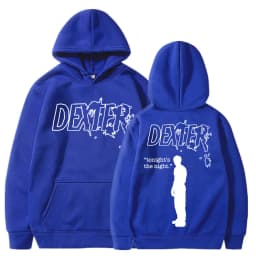 TV Play Dexter Morgan Tonight's The Night Hoodie Men Women Fashion Vintage Gothic Sweatshirt Loose Fleece Casual Tracksuit Male