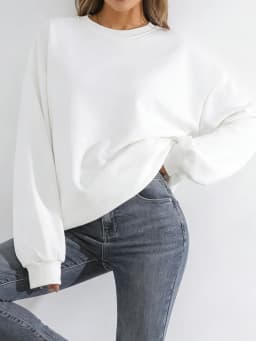 Women's Pullover Round-Neck Trendy Casual Sports Hoodie Top Base Layer Shirt, Versatile, Fashionable Round-Neck Hoodie