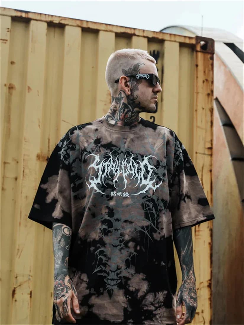 2026 Gothic Style Men's Fashion Cool Trendy Womens T-shirt Summer Autumn 3D Printed Casual Round Neck Short Sleeve New Tee Top