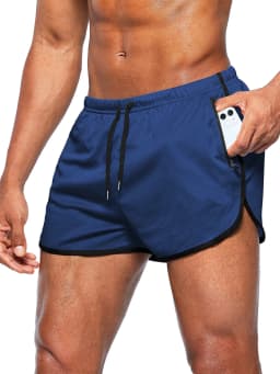 Men's New Beach Shorts Running Shorts 3-Inch Quick Drying Fitness Running Fashionable Fitness Shorts