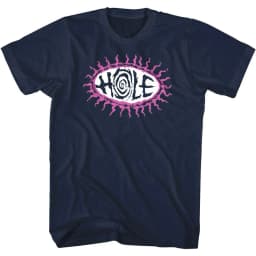 Hole band men's T-shirt with "Love Spell" lyrics design pure cotton suitable for all seasons streetwear style graphic t shirts