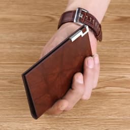 New in Trendy Men's Short Wallet Horizontal Vertical Slim Card Holder Wallet Card Bag for Students ID Bank Card Card Holder