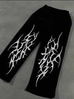 Summer 2026 Fashion New Retro Gothic Retro 3D Printed Hip-hop Sports Casual Pants Hip-hop Street Wear Loose Pants Plus Size
