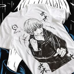Inumaki Toge T-Shirt Jujutsu Kaisen Megumi Fushiguro Satoru Gojo Shirt Soft Tee Women Clothing Graphic T Shirts Vintage Y2K Top