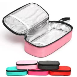 Insulin Cooling Bag Portable Diabetic Pocket Pill Protector Waterproof Thermal Insulated Cooler Without Gel