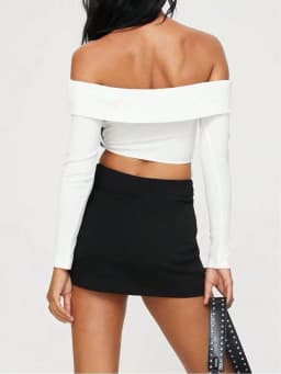 Hot Split Skirt Summer Female Sexy Desire Pure A-Word Overskirt Miniskirt, Comfortable and Breathable Non-Perspective Skirt.