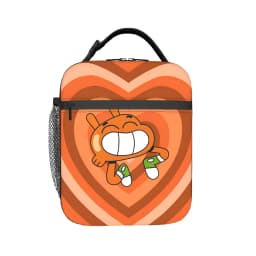 The Amazing World of Gumballs Insulated Lunch Bags for Men Women Food Container Portable Thermal Cooler Lunch Boxes For Work
