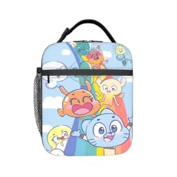 The Amazing World of Gumballs Insulated Lunch Bags for Men Women Food Container Portable Thermal Cooler Lunch Boxes For Work