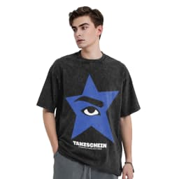Men's TANZSCHEIN Cosmó T-Shirts Eurovisions 2026 Clothes Summer Y2K Casual Short Sleeves O Neck Hippie Loose Tee Shirt Hot