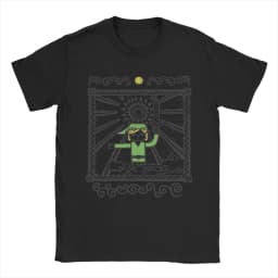 Zeldas T-Shirt Men Vintage Game Vintage 100% Cotton Tee Shirt Round Collar Short Sleeve T Shirt Gift Idea Tops
