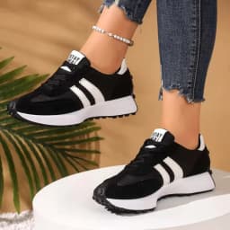Women's Retro Sneakers Casual Running Shoes Fashion Walking Shoes Lightweight Athletic Tennis Shoes for Ladies