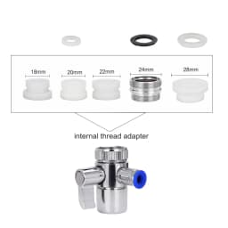 Dental Water Flosser Faucet Oral Irrigator Floss Dental Irrigator Portable Dental Water Jet Teeth Cleaning Mouth Washing Machine