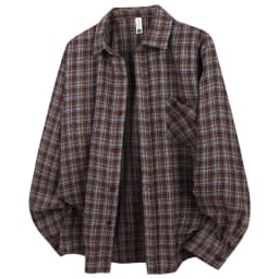 2026 Spring And Autumn New Loose Plaid Shirt Men’s Long Sleeve Button Shirt Casual Flannel Shirt Street Style Top