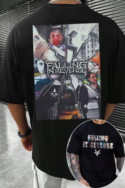 Hot Sale 2026 Falling in Reverse Band TShirt Mens Womens Cotton Tees Summer Casual Short Sleeve Round Neck Clothing Loose Trend