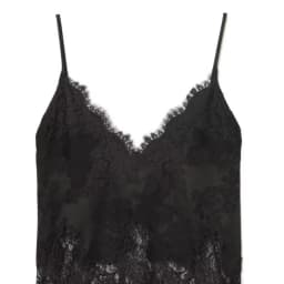 2026 Summer Women Black Lace Cami Top Deep V Neck Hollow Out Sheer Spaghetti Strap Camisole Fashion Casual Streetwear
