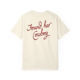 Found Her Cowboy Tshirt, Cowgirl Bride Tee, Western Wedding Shirt, Country Bridal Top, Bachelorette