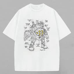 BioShock Cotton T-shirt 2026 New Model shirt personality Clothes Year round clothing Short Sleeves Classic Breathable Couples