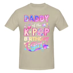 1 Piece KPop Girls Graphic Funny 100% Cotton T-Shirt KPop Birthday Gift Tees Tops For Men
