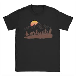The Fellowship L-Lords Of The R-Rings Women T Shirts Pure Funny T-Shirts Round Neck Tee Shirt Short Sleeve Clothes Summer