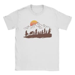 The Fellowship L-Lords Of The R-Rings Women T Shirts Pure Funny T-Shirts Round Neck Tee Shirt Short Sleeve Clothes Summer