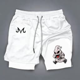2026 Summer Hot Sale Dragon Ball Fake Two-Piece Shorts for Family and Children - High-Quality Sports Shorts Retro Y2K Hip Hop