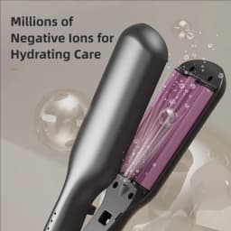 TINSOL 10mm Wave Curling Iron V-Shaped Wool Curling Iron Rapid Heating Five-Level Temperature Control Egg Roll Curling Iron