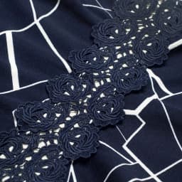 Womens Crew Neck Geometry Summer Embroidery Vintage Office A-Line Sleeveless Casual Artistic Slim Fit And Flare Swing Dress