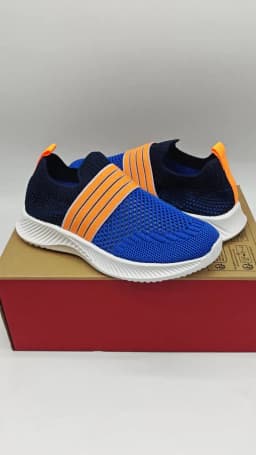 Summer Kids Shoes Boys Running Sport Shoes Children Socks Sneakers Girls Breathable Mesh School Shoe Soft Sole Casual Walking