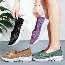 New Women's Breathable Mesh Shoes, Fashionable and Comfortable Cloth Shoes, 2026 Summer Casual Shoes