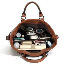 Large Women's Tote Bag, Artificial Leather Long Shoulder Strap Handbag, Single Shoulder Bag A4 Business Office Tote Bag
